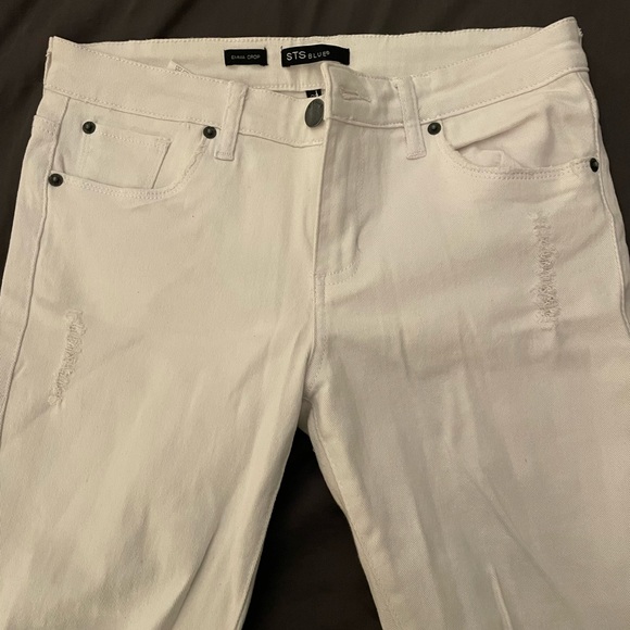 STS Blue white distressed jean, size 28 - Picture 4 of 5